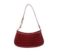 PU Leather Underarm Bag Multipurpose Shoulder Bags Work Handbag Fashion Evening Purse For Daily Commute Shopping, Claret, As the pic show