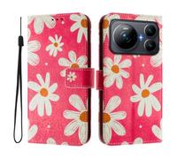 PU Leather Wallet Case for Honor MAGIC 9, Cute Pattern Flip Phone Case with Card Holder, Kickstand, Magnetic Closure, Shockproof Protective Cover with Lanyard for Honor MAGIC 9.A16
