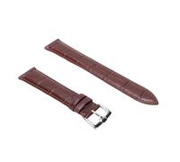 PU Leather Watch Band for T9801, 21x18mm Handcrafted Wrist Strap | Tool- swap design allows quick installation. holes ensure snug fit for slim or wide wrists. stainless steel hardware