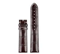 PU Leather Watchband, Strap, Belt, Bracelet, Cowhide in 19mm, 20mm, 21mm Leather Watch Strap(Brown without clasp,20mm)