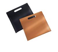 PU Leather Waterproof Document Organizer Pockets Easy to Clean Document Organizer for Small Business, Shopping, Retail, Boutiques