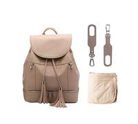 PU Leather Waterproof Mummy Bag Backpack Out Mother and Baby Backpack Stroller Bag
