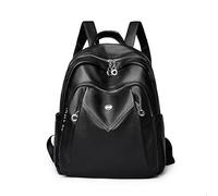 PU Leather Women Versatile School Bags Large Capacity Casual Y2K Book Bag