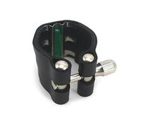 PU Leathers Alto Saxophone Fastener Clip Alto Sax Ligatures Fastener Clip For Sax Saxophone Clarinet Bakelite Mouthpiece Pu Leathers Ligatures Clamp For Mouthpiece