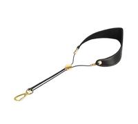 PU Leathers Padded Saxophone Adjustable Neck Strap With Snap Hook For Sax Accessories