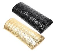 PU Love-heart Hand Cushion 2pcs Manicure Wrist Support for Nail Art | Heart-shaped, for Professional Salons and Hand Use, Reduces Wrist Fatigue, Fashion Ladies and Nail Lovers