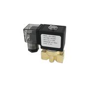 PU-M03 2 Way Direct Acting NC Brass 0-10Bar G1/8" Steam Solenoid Valve FKM Seal Orifice 2.5mm(AC 110V)