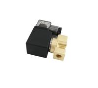 PU-M03 2 Way Direct Acting NC Brass 0-10Bar G1/8" Steam Solenoid Valve FKM Seal Orifice 2.5mm(DC 12V)