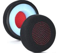 PU+Nylon Replacement Ear Pads for Plantronics BT600 Headset - Soft Comfortable Cushions, Noise-Reducing Design, Snug Fit for Extended Wear, Enhanced Sound Isolation(football net goods)