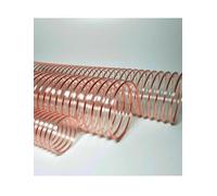 PU Polyurethane air Duct, Steel Wire Tube, Hose, Industrial Vacuum Hose, 3.28ft Long, Inner Diameter (20mm)(550mm/0.93mm)