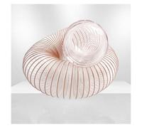 PU Polyurethane Ducting Flexible Hose, 1 3 7 9 11 inch Diameter x3.3/6.5ft Long Flexible Puncture Resistant Dust Extractor Hose(L 3.3ft/1m,Dia 7-1/2"/190MM)