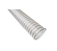 PU Polyurethane Ducting Flexible Hose, Copper-Plated Steel Wire Hose, Flexible, Wall Thickness(160mm*0.6mm)