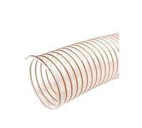 PU Polyurethane Ducting, PU Polyurethane air Duct, for Woodworking Dust Collection(110mm/0.93mm)