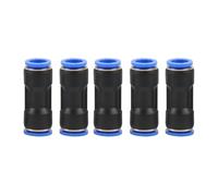 PU/PY/PV/PZA/PE Pneumatic Air Quick Fittings 4/6 / 8/10 /12 /14mm Push in Hose Couping 1/5Pcs(5PCS PU,10mm)