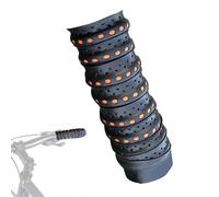 PU Road Cycling Bar Tape - Waterproof Cycling Tape | Cycling Handlebar Cushion, Pu End Plugs and Finishing Tapes, Non-Slip Comfortable Handlebar Wraps Bar Tapes for Mountain Cycle 110x2.5cm