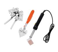 PU Round Belt Welding Machine, Electric Polyurethane Belt Hot Melt Machine with PU Belt Welder & Angle Scissor, Industrial Transmission Belt Splicer Bonding Welding Fuse Machine,150W