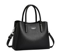 PU Shoulder Bag for Working Women Large Capacity Handbag with Different Carrying Styles Lightweight Work Large Capacity Work