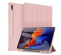 PU Smart Case Suitable For Samsung Galaxy Tab S11 S8 S10 S9 Ultra 14.6" SM-X930 X900 X910 X920 With S Pen Holder Cover(Pink,S11 ultra 14.6)
