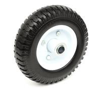 PU Solid Tyre Metal Wheel Puncture Proof 2.50-4 Split Rim 20mm Bore Sack Truck