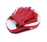 PU Sponge Boxing Training Pad for MMA with Adjustable Glove Design for Taekwondo Practitioners and Karate Training (flour)