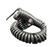 Pu Spring Cable Wire 3 Core 20 18 17 15 Awg Stretch 1 2 3 4 5 6 7 8 9 10 11 12 13 14 15 Meters Spiral Telescopic Wire(Stretch 4 meter,3 c 15 AWG 1.5mm2)