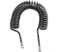 PU Spring Pneumatic Hose with 1/8 Inch Threaded Interface for Airbrush Model Spray Painting and Pump Use Flexible Material for Long lasting Application