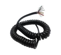 PU spring shield cable 9 10 12 14 17 21 20 25 core 28 24 22 awg stretch 1 2 3 4 5 6 7 8 9 10 11 12 meters spiral telescopic wire(Stretch 14 meter,12 cores 22 AWG)