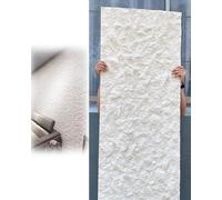 PU Stone Wall Paneling Kit, 3D Faux Stone Wallpaper for Interior Decor, TV Background, Game Room Accent Wall, Bedroom Wainscoting