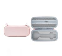 PU Storage Bag for DJI Pocket 4Pro Camera Travel Carrying Case Dust-Proof and Waterproof Portable Protective Box with Lanyard (Pink)