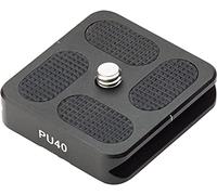 PU40 Arca-Swiss Style Quick Release Plate. L40 X W38 X H10mm.