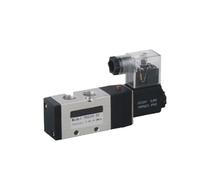PU520 Solenoid Valve 1/4 3/8 1/2 Control Electrical Pneumatic Two Position Five Way For Automation System(Onecolor,PU520 03 G3-8 2-5Way)