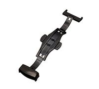 Puasny Automatic Double Click Butterfly Deployment Clasp - Push Button Fold Buckle for Watch Straps in 12mm to 24mm,Black,24mm