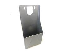 Pub Bar Stand-Up Wall Mounted Cork Catcher Bottle Opener Plastic 29.5 x 12.5 x 12 cm (Silver)