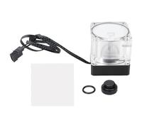 PUB M4YT Water Pump, Computer Water Cooler with Flow Indicator, Small Water PC Water Cooling Kit, Integrated 7cm Sturdy Design for CPU Cooling, Acrylic Box Aluminum Alloy Armo