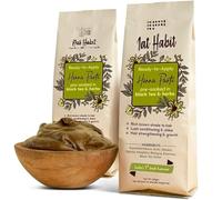 LOGY Nat Habit - Back To Natural Secrets Everyday Ready-to-Apply Henna Paste, 100% Natural, Soaked in BlackTea and Herbs, 220g (Pack of 2) - Dark Brown
