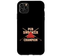 Pub Snooker Champion Cue Sports Billiards Player Case for iPhone 11 Pro Max