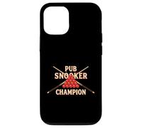 Pub Snooker Champion Cue Sports Billiards Player Case for iPhone 12/12 Pro