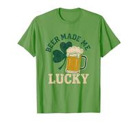Pub St. Patricks Day Irish Beer Made me Lucky Fun T-Shirt