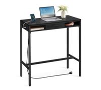 Pub Table with Charging Station, 99.8W cm