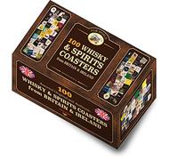Pub World 100 assorted Pub Craft Whisky and Spirits Coasters | British and Irish Distilleries- Perfect for a Pub, Home Bar, Pub Shed, Den or Man Cave - from the Coaster Collections