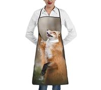 PUBDSKBLDE Gold Lips Bib Aprons For Women Men - Adjustable Unisex Chef Apron - Bbq Grill Cooking Apron With Pocket For Home Kitchen Restaurant