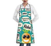 PUBDSKBLDE Gold Lips Bib Aprons For Women Men - Adjustable Unisex Chef Apron - Bbq Grill Cooking Apron With Pocket For Home Kitchen Restaurant