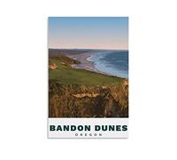 PUBDSKBLDE Metal Sign Bandon Dunes Oregon Golf Retro Decor Art Sign Home Kitchen Bar Cafe Club Cave Wall Decor Vintage Travel Tin Sign 14x20cm