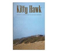 PUBDSKBLDE Metal Tin Sign Kitty Hawk North Carolina's Beach Retro Decor Art Sign Home Kitchen Bar Cafe Club Cave Wall Decor Vintage Travel Sign 20x30cm