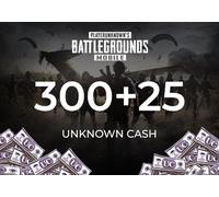PUBG Mobile 300 + 25 UC (Unknown Cash) Official website Key - EU
