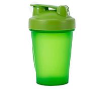 Pubiao Protein Shaker Bottle, Shaker for Protein Shakes, Includes Wire Mixing Ball, BPA Free, Transparent Colour, 400 ml