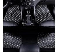 PUBIBD Car Floor Mats for Toyota AQUA 2011 2012 2013 2014 2015-2020 RHD, Customized Leather All Weather Waterproof Non-Slip Carpet, Breathable Durable Anti-Scratch Car Carpet Padding Set