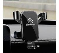 PUBIBD Car Phone Holder for Citroen C5/C6/C4/C4L/C3-XR/C5 AIRCROSS/C-Elysee/ZX/C-Triomphe, Super Stable Adjustable Car Phone Mount Cradle 360° Rotation for Most Smartphones, Mobile Phone Holder