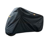 PUBIBD Motorbike Cover for Piaggio MP3 300 2010-2024, Waterproof Anti-Theft Anti UV Durable Rip Proof Motorcycle Protective Cover, Indoor Outdoor Protection Moped Cover,A Black