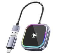PUBIBD Wireless CarPlay Adapter for BMW 4 Series 2021-2025, Plug & Play Converts Wired to Wireless, No Delay Bluetooth Auto-Connect Android Auto Adapter CarPlay Dongle
